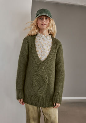 OVERSIZED-TRUI Mohair Di Gio van Lana Grossa