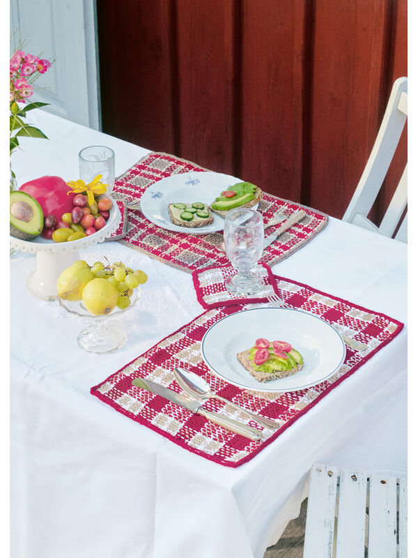 Lana Grossa TWEE PLACEMATS Landlust Baumwolle