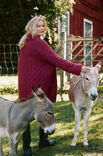 Lana Grossa VEST MET KABELS Mohair di Gio