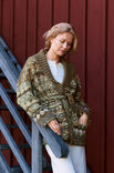 Lana Grossa VEST MET SJAALKRAAGR Landlust Naturwolle & Landlust Naturwolle Print