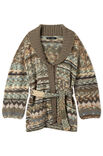 Lana Grossa VEST MET SJAALKRAAGR Landlust Naturwolle & Landlust Naturwolle Print