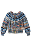 Lana Grossa VEST MET RONDE PAS Landlust Naturwolle & Landlust Naturwolle Print