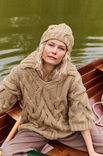 Lana Grossa TRUI MET V-HALS Winter Softness