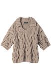 Lana Grossa TRUI MET V-HALS Winter Softness