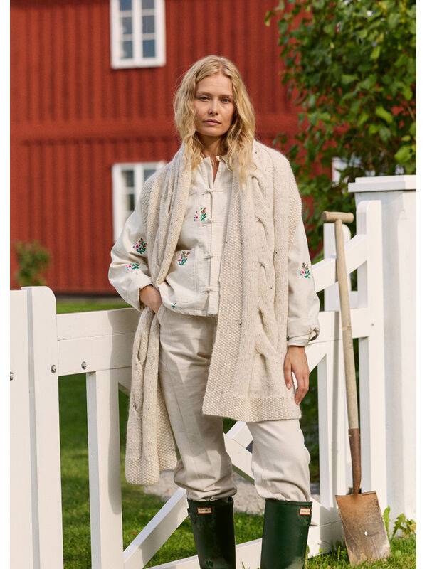 Lana Grossa STOLA Alta Moda Alpaca & Natural Superkid Tweed