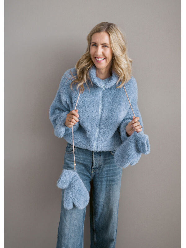 Lana Grossa CLOUD PILE-VEST Pelliccia