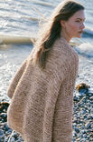 Lana Grossa VEST IN RIBBELPATROON Alpaca Pelo