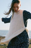 Lana Grossa SLIPOVER IN TRICOTSTEEK Natural Alpaca Pelo