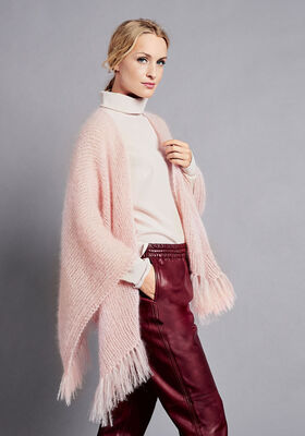 PONCHO Silkhair van Lana Grossa