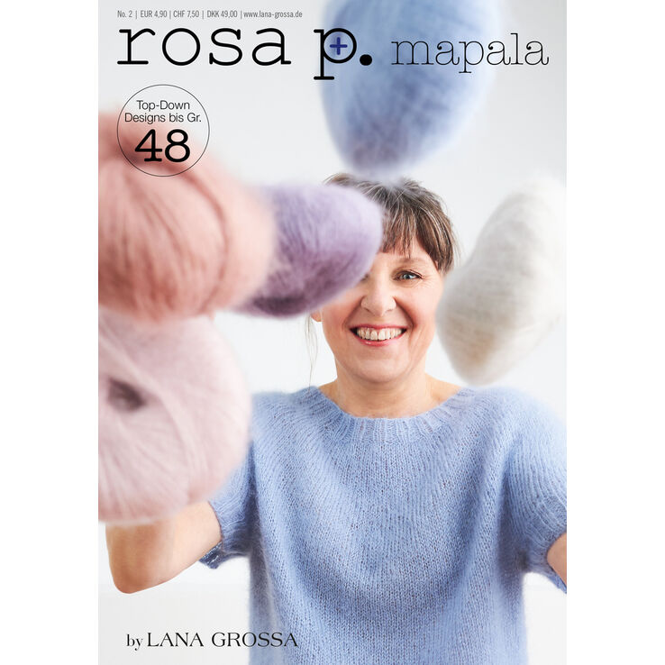 ROSA P. Mapala - Tijdschrift (DE) + Breibeschrijvingen (NL) van Lana Grossa