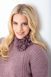 Lana Grossa TRUI MET KABEL-BOORDPATROON Cashmere 16 Fine