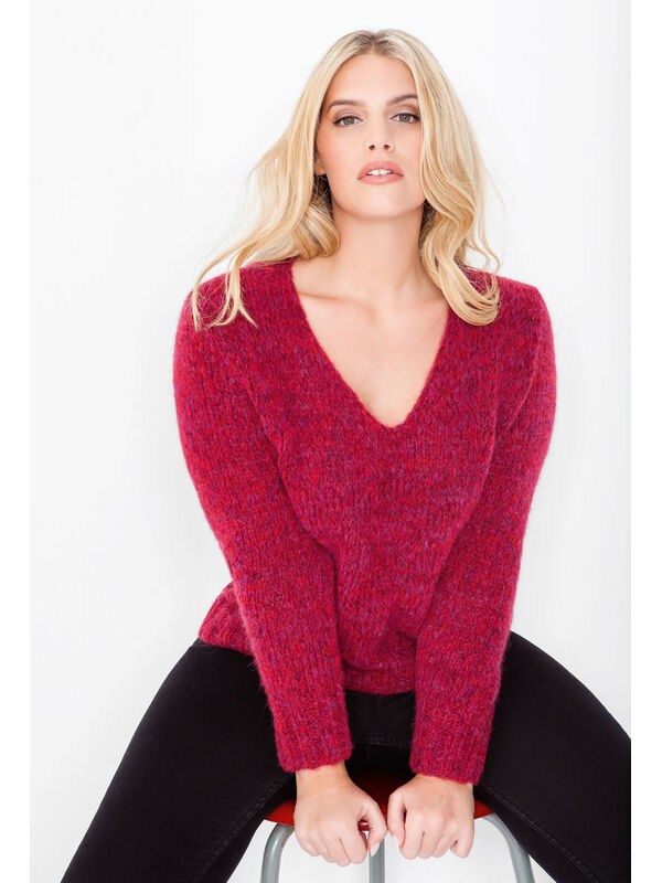 Lana Grossa TRUI MET V-HALS Alpaca 400