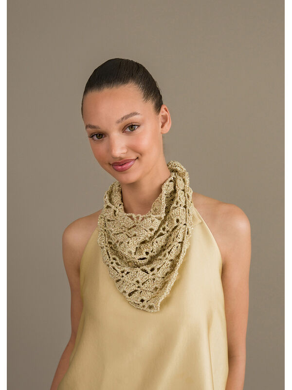 Lana Grossa GLITTER-HAAKDOEK Solo Lino & Glamour