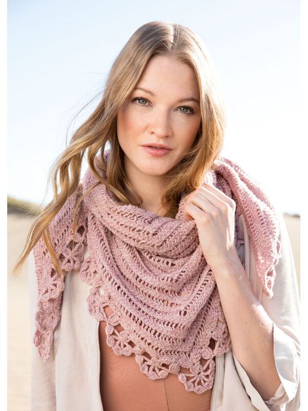 Lana Grossa OMSLAGDOEK Cashmere 16 Fine