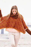Lana Grossa PONCHO IM TIJGERPATROON Silkhair