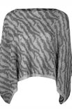 Lana Grossa PONCHO IM TIJGERPATROON Silkhair