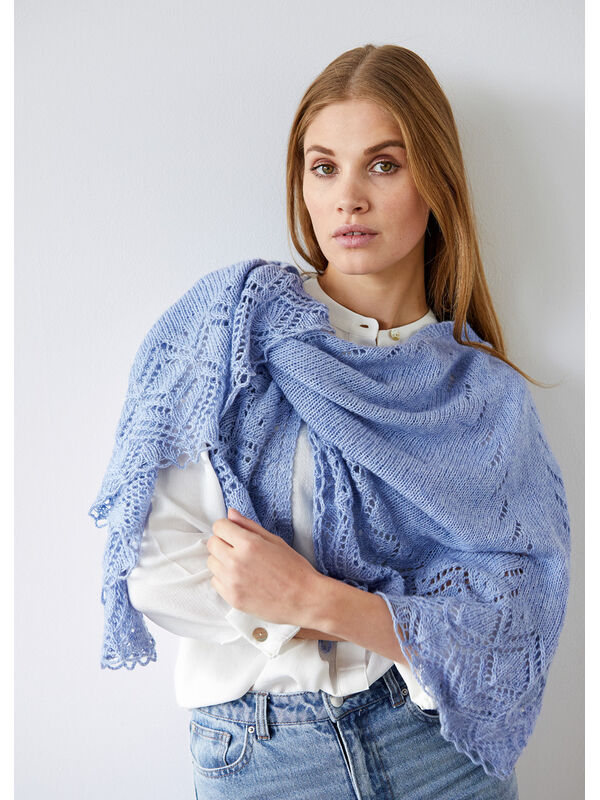 Lana Grossa SCHOUDERDOEK Ecopuno