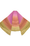 Lana Grossa HALFRONDE DOEK Cool Wool Lace Hand-dyed