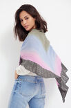 Lana Grossa DRIEHOEKDOEK Cool Wool Lace Hand-dyed & Cool Wool Lace