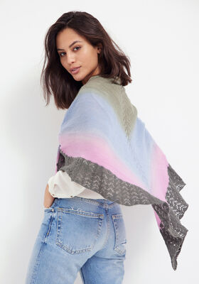 DRIEHOEKDOEK Cool Wool Lace Hand-dyed & Cool Wool Lace van Lana Grossa