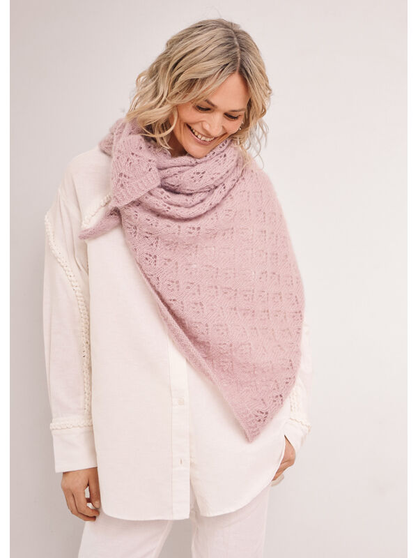 Lana Grossa SCHOUDERDOEK Cool Wool Lace & Silkhair