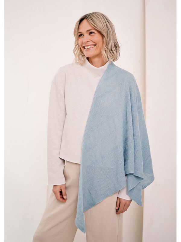 Lana Grossa SCHOUDERDOEK Cool Wool Lace