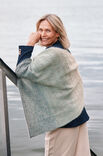 Lana Grossa SCHOUDERDOEK Cool Wool Lace hand-dyed & Silkhair