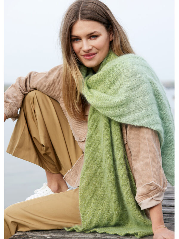 Lana Grossa STOLA Merino Lace Aquarell & Silkhair