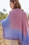 Lana Grossa PONCHODOEK Merino Lace Aquarell, Silkhair & Cool Wool Lace