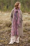 Lana Grossa GEHAAKTE STOLA Silkhair Print