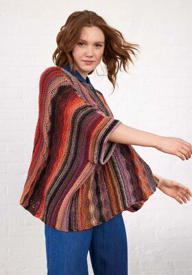 PONCHO Farfalla van Lana Grossa