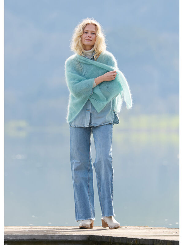 Lana Grossa STOLA Silkhair met dubbele draad
