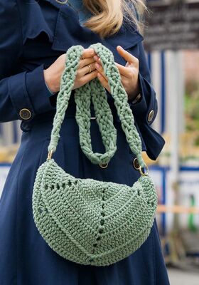 CEINTUUR IN MACRAMÉ TECHNIEK The Tube van Lana Grossa