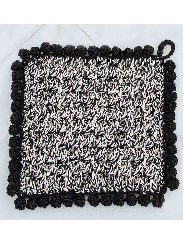 Lana Grossa PANNENLAP IN RELIEFPATROON Cotone