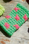 Lana Grossa HOESJE VOOR MOBIELTJE VAN VASTEN Mille II uni/neon