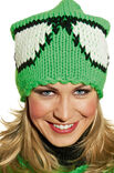 Lana Grossa MUTS MET GEBORDUURDE BRIL Mille II uni/neon