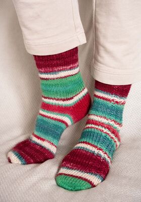 SOKKEN Meilenweit 6-fach Merino Christmas van Lana Grossa