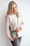 Lana Grossa KLEIN GEHAAKT TAS Gomitolo (Christmas Edition Lurex)