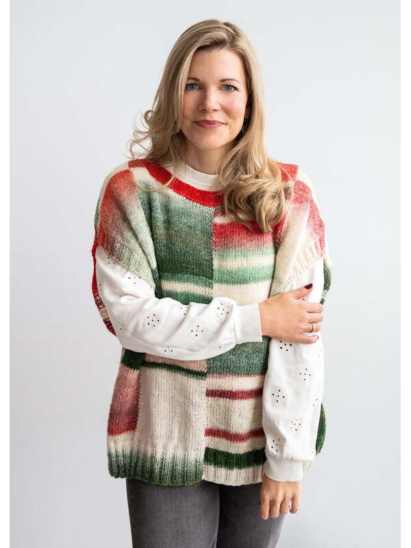 Lana Grossa GERUITE SLIPOVER Gomitolo (Christmas Edition Lurex)