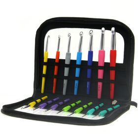 Lana Grossa  Haaknaaldenset Design Color (met softgrip) 