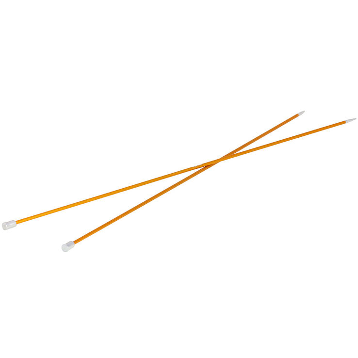 Lana Grossa Breinaalden met Knop Aluminium Rainbow dikte 3,0 
