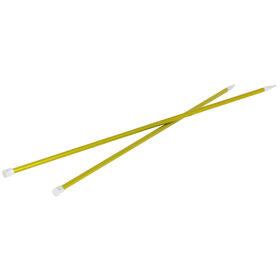 Lana Grossa Breinaalden met Knop Aluminium Rainbow dikte 5,5