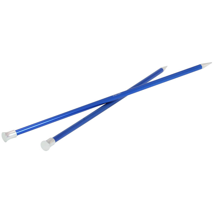 Lana Grossa Breinaalden met Knop Aluminium Rainbow dikte 9,0