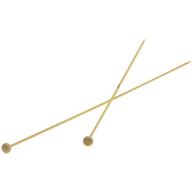 Lana Grossa Breinaalden met Knop Bamboe dikte 3,0