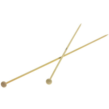 Lana Grossa Breinaalden met Knop Bamboe dikte 3,5