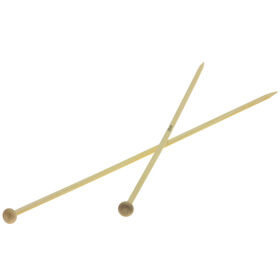 Lana Grossa Breinaalden met Knop Bamboe dikte 4,5