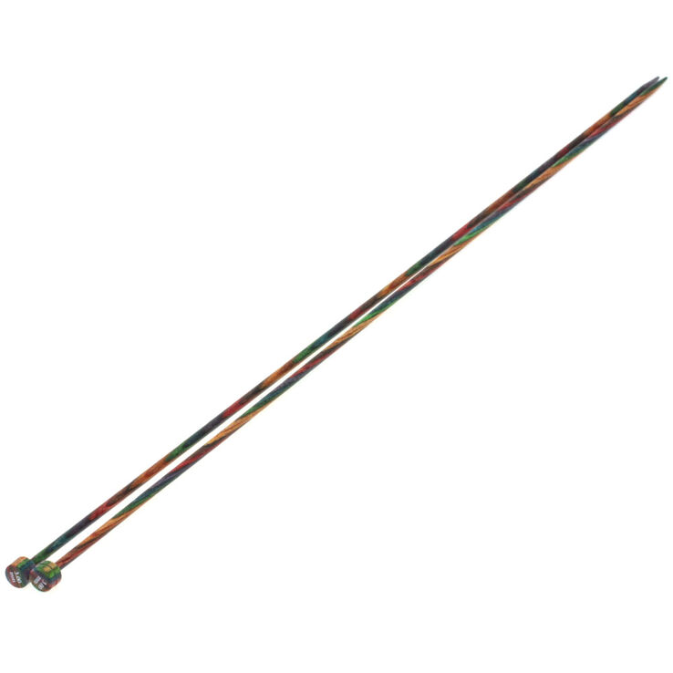 Lana Grossa Breinaalden met Knop Designer Hout Color dikte 3,0/35cm