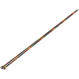 Lana Grossa Breinaalden met Knop Designer Hout Color dikte 3,5/35cm