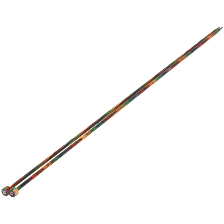Lana Grossa Breinaalden met Knop Designer Hout Color dikte 3,5/35cm