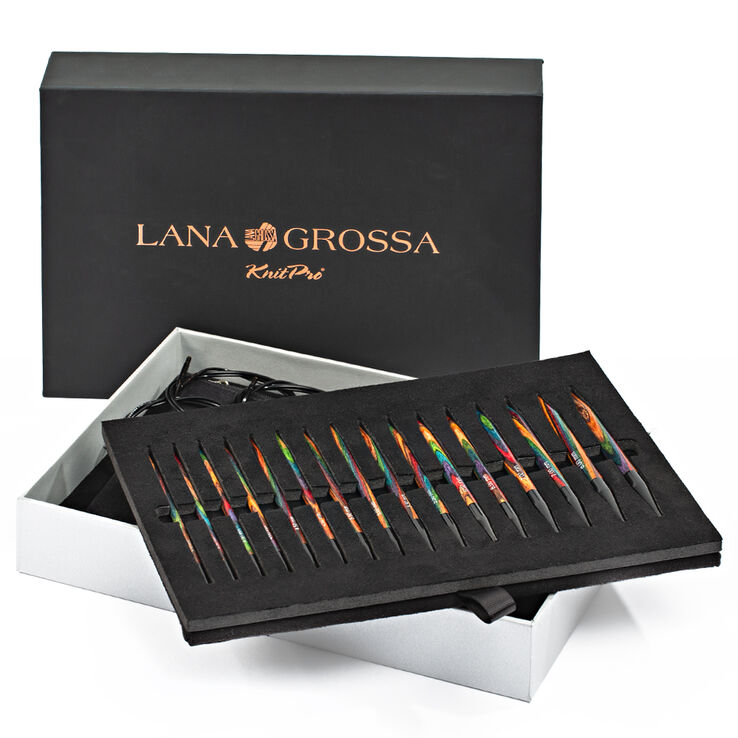 Lana Grossa Naalden Set Designer Hout Multicolor